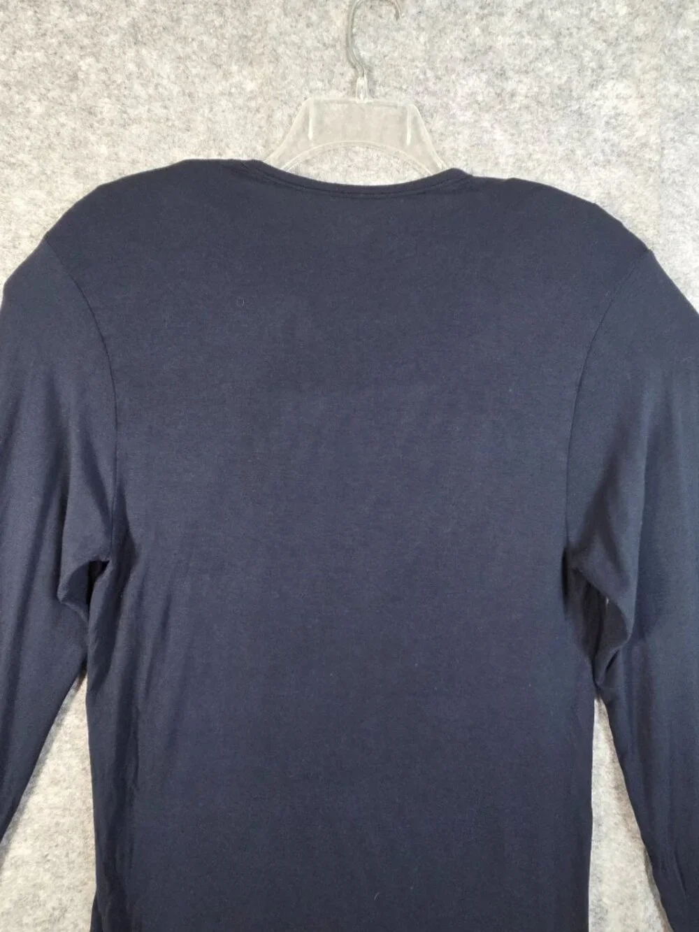 Polo Ralph Lauren Base Layer Long Sleeve Shirt Men XL Navy Blue Old Money Preppy